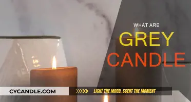 The Mystery of Grey Candles: Their Meaning and Uses