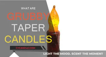 Explore the Unique Charm of Grubby Taper Candles