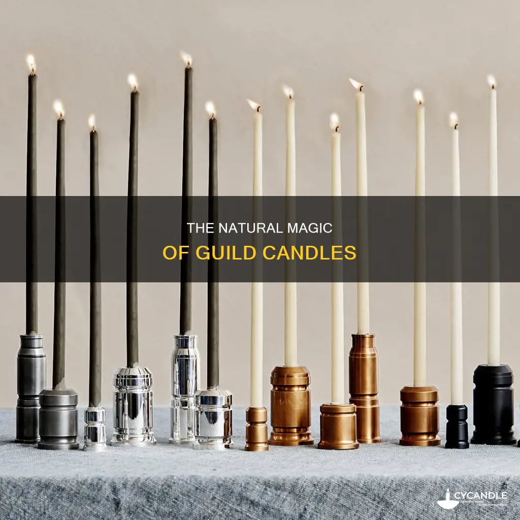what are guild candle made from