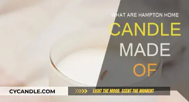 The Natural Composition of Hampton Home Candles