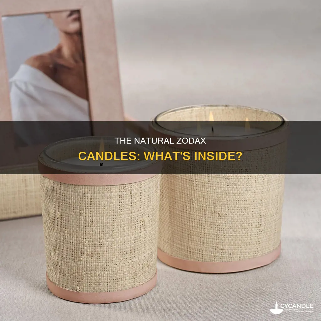 what are hampton home zodax candles made of