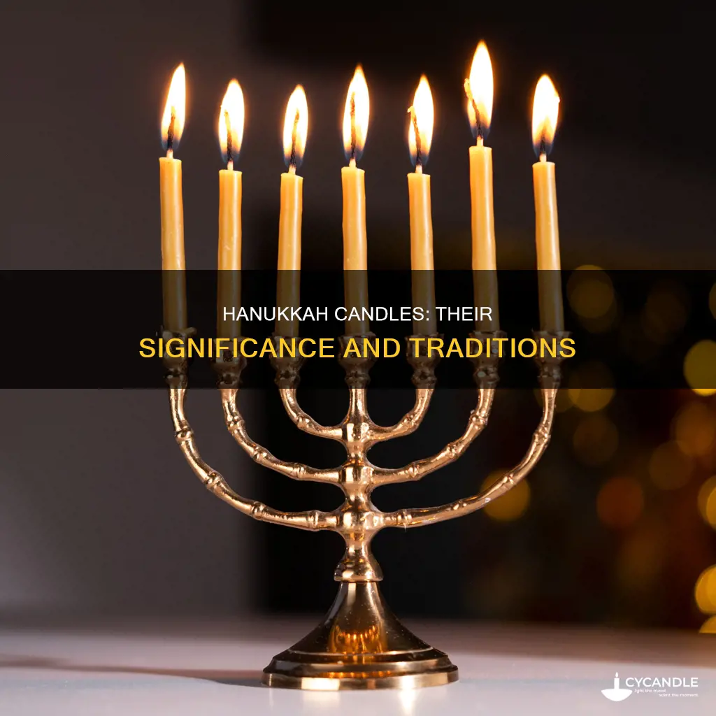 what are hanukkah candles