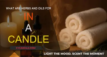Herbs and Oils: Enhancing Your Candle Experience