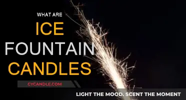 Ice Fountain Candles: Sparklers for Your Cake