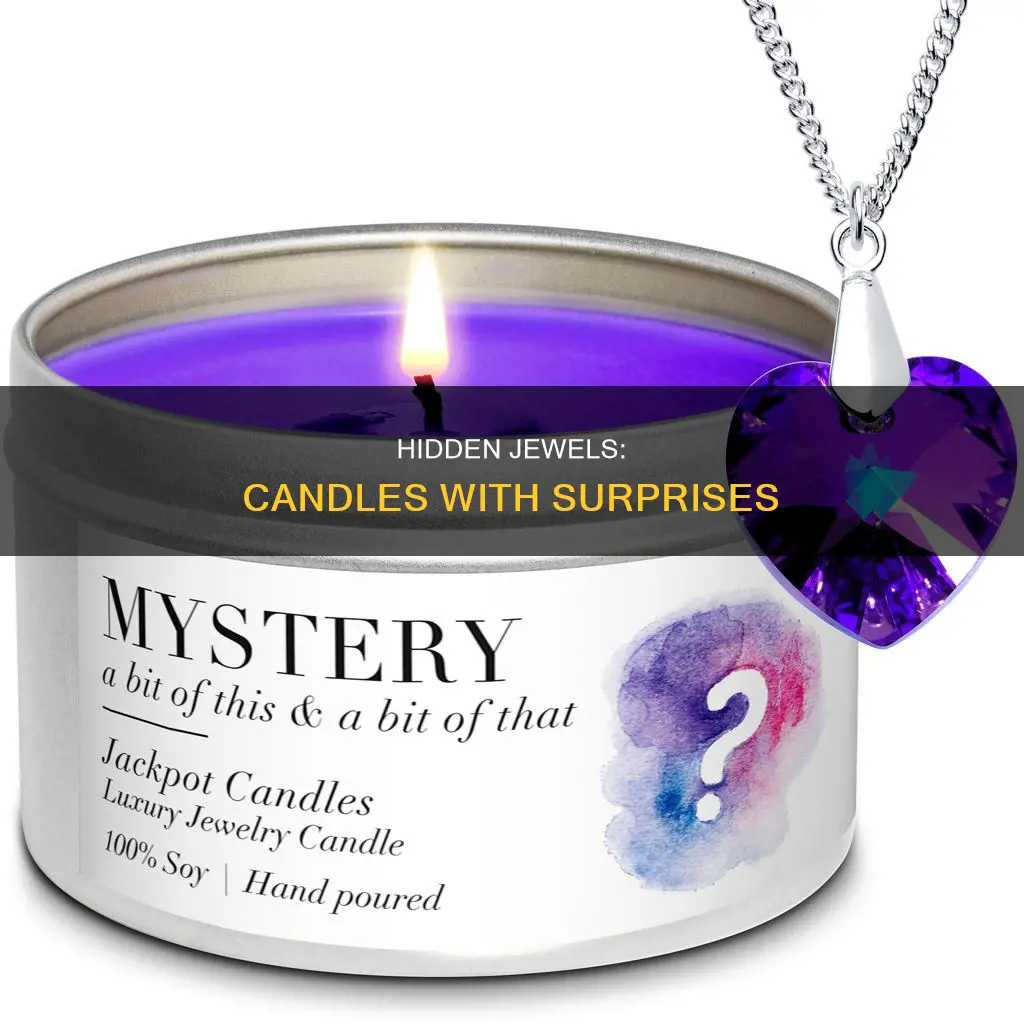 what are in secret jewels candles