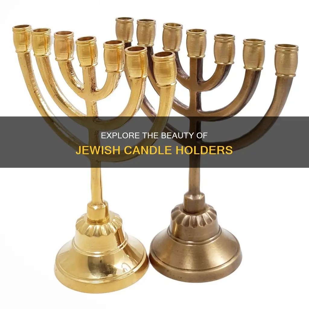 what are jewish candle holder called
