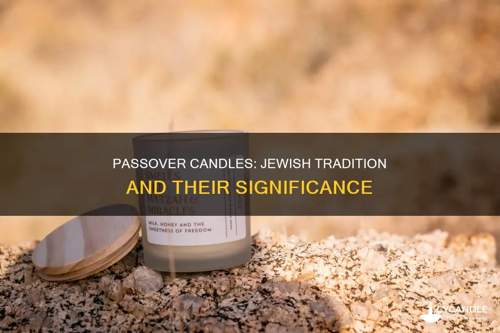 what are jewish candles for passover