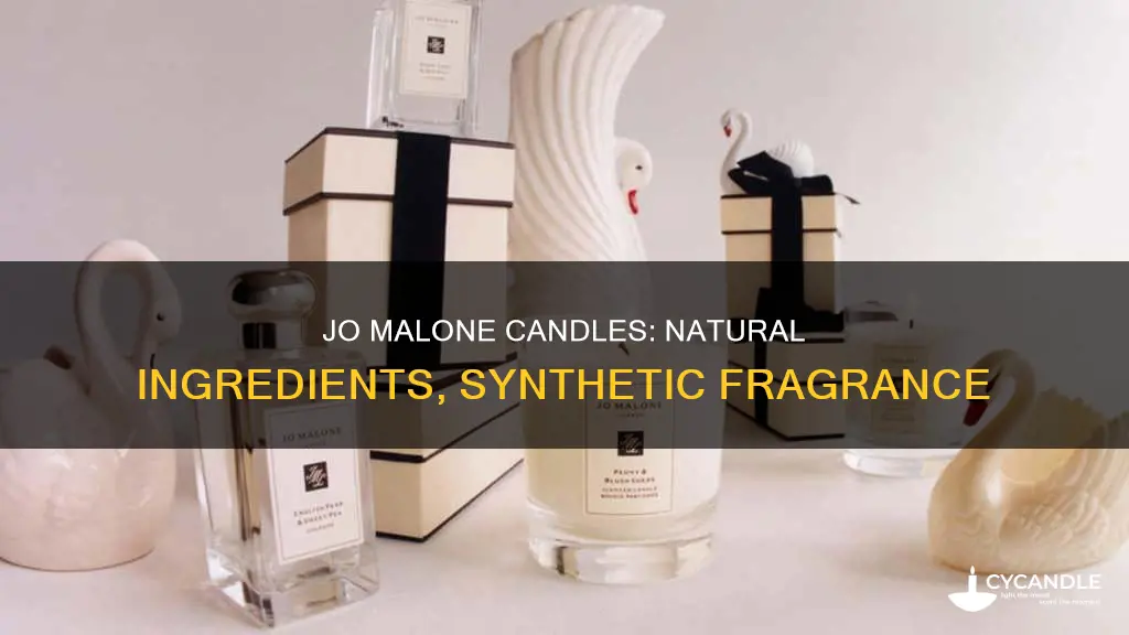 what are jo malone candles made from