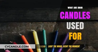 Knob Candles: Unveiling Their Unique Purpose and Creative Uses