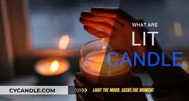 The Warm Glow of Lit Candles