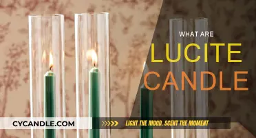 Explore the Beauty of Lucite Candles