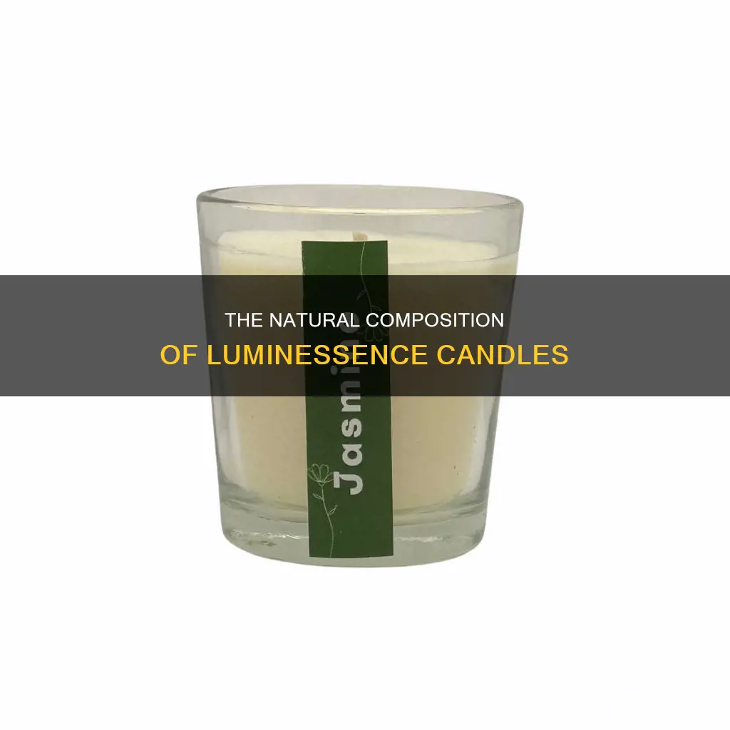 what are luminessence candles made of