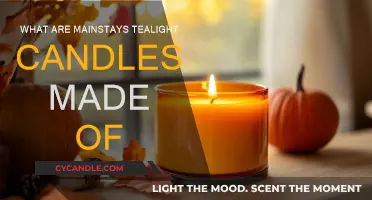 The Composition of Mainstays Tealight Candles