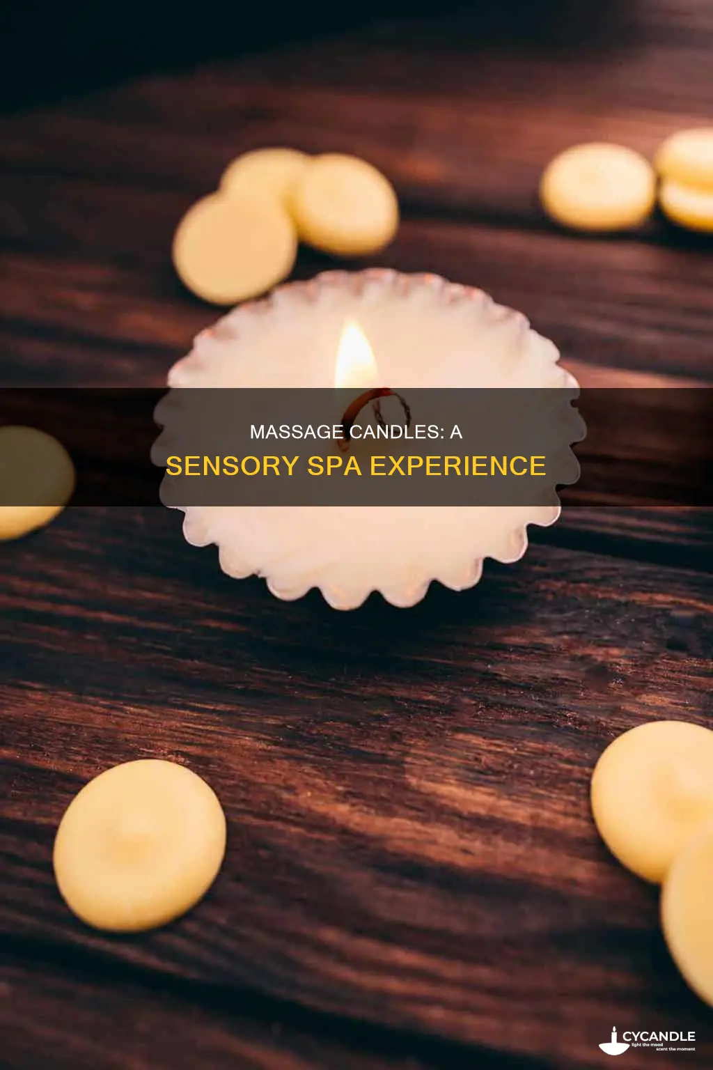 what are massage candles