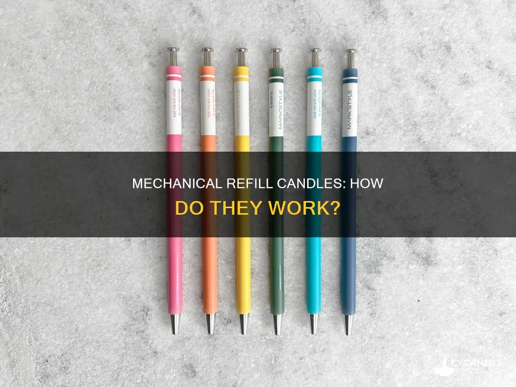 what are mechanical refill candles