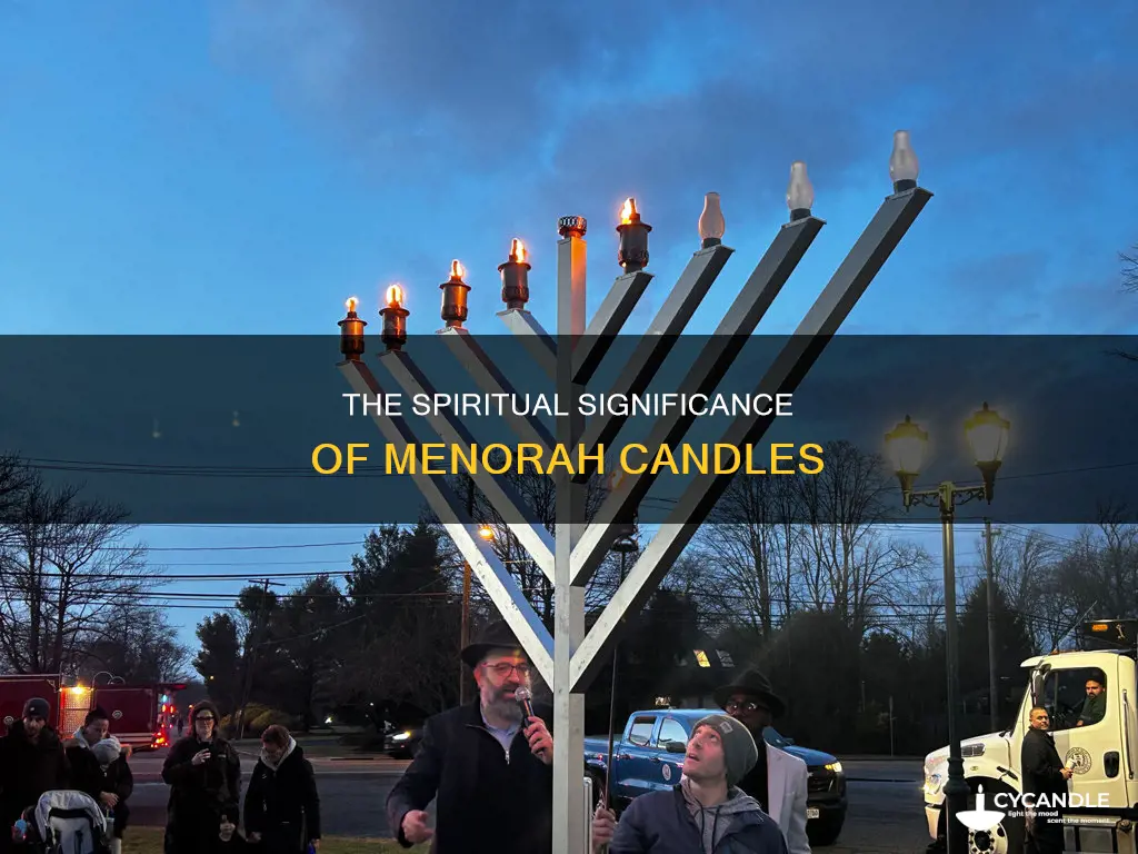 what are menorah candles called