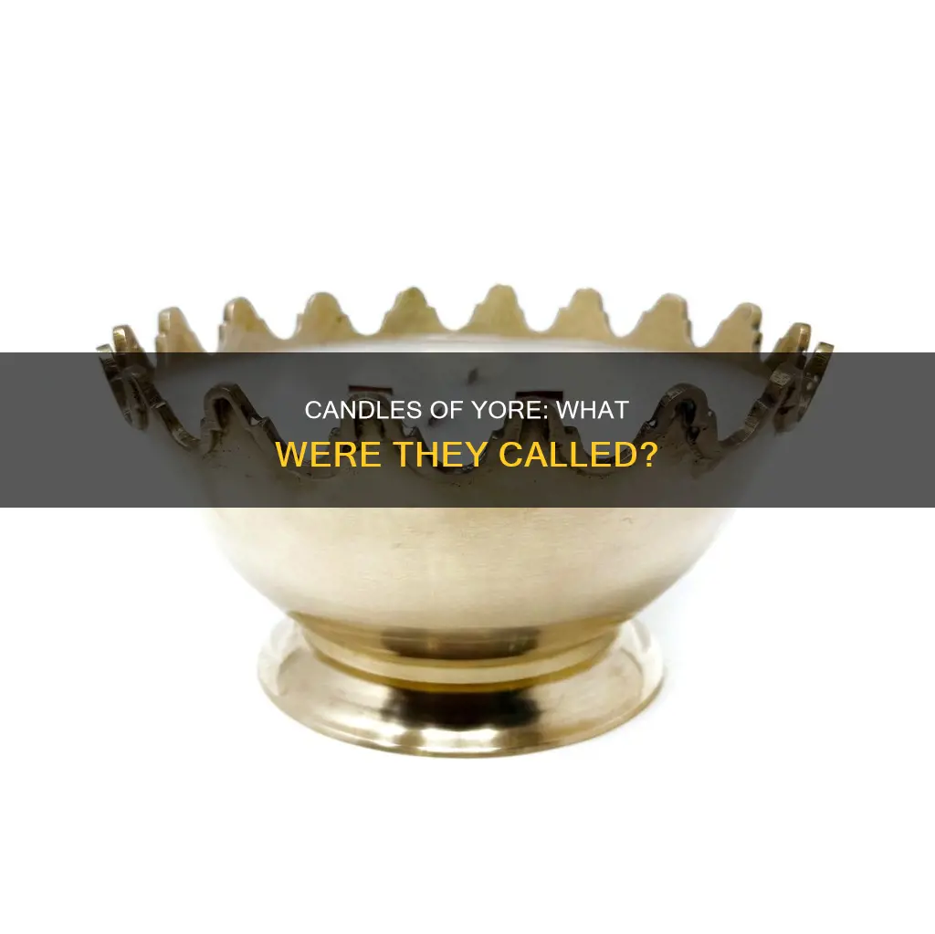 what are old time candles called