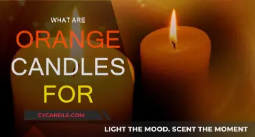Orange Candles: Their Meaning and Uses