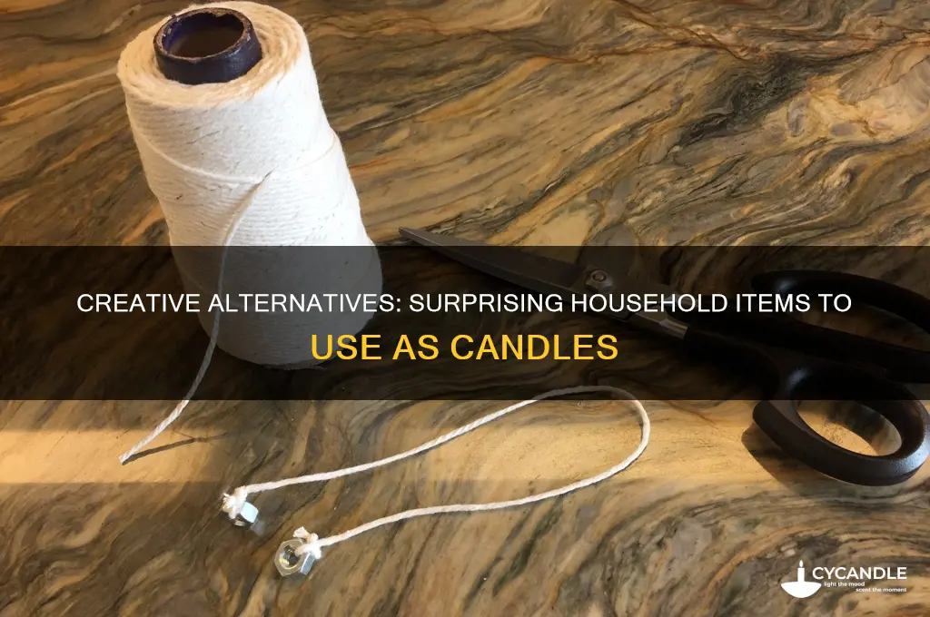 what are other things you can use as a candle