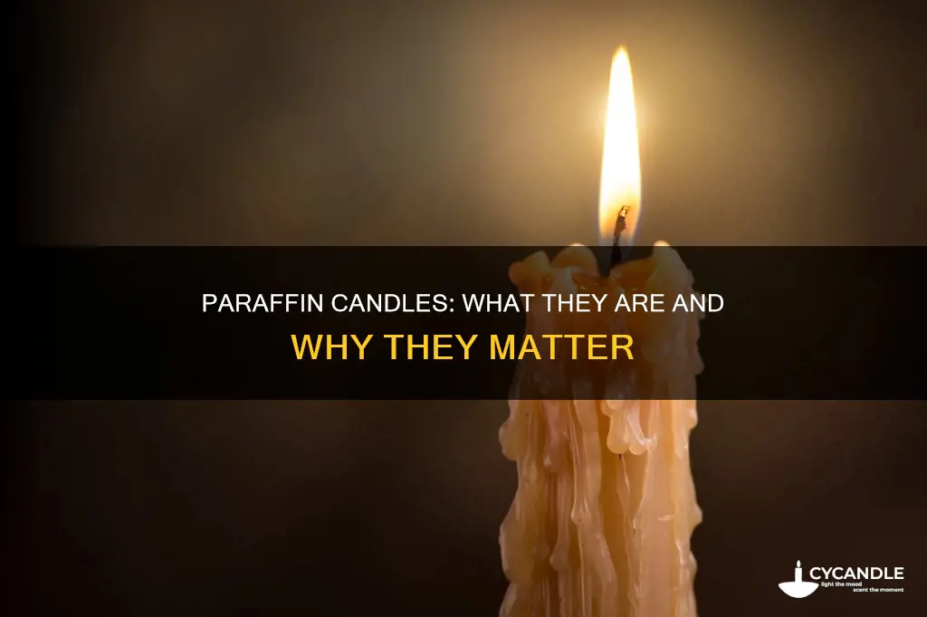 what are paraffin candles