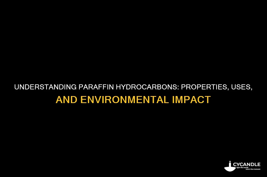 what are paraffin hydrocarbons