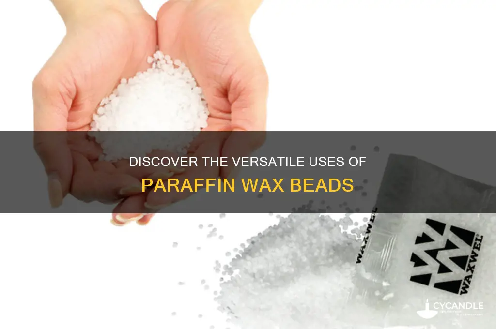 what are paraffin wax beads use for