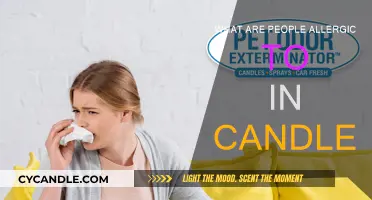 Candle Allergies: What's the Problem?