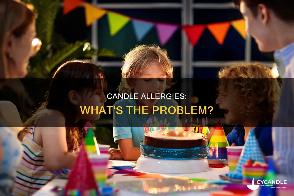 what are people allergic to in candles
