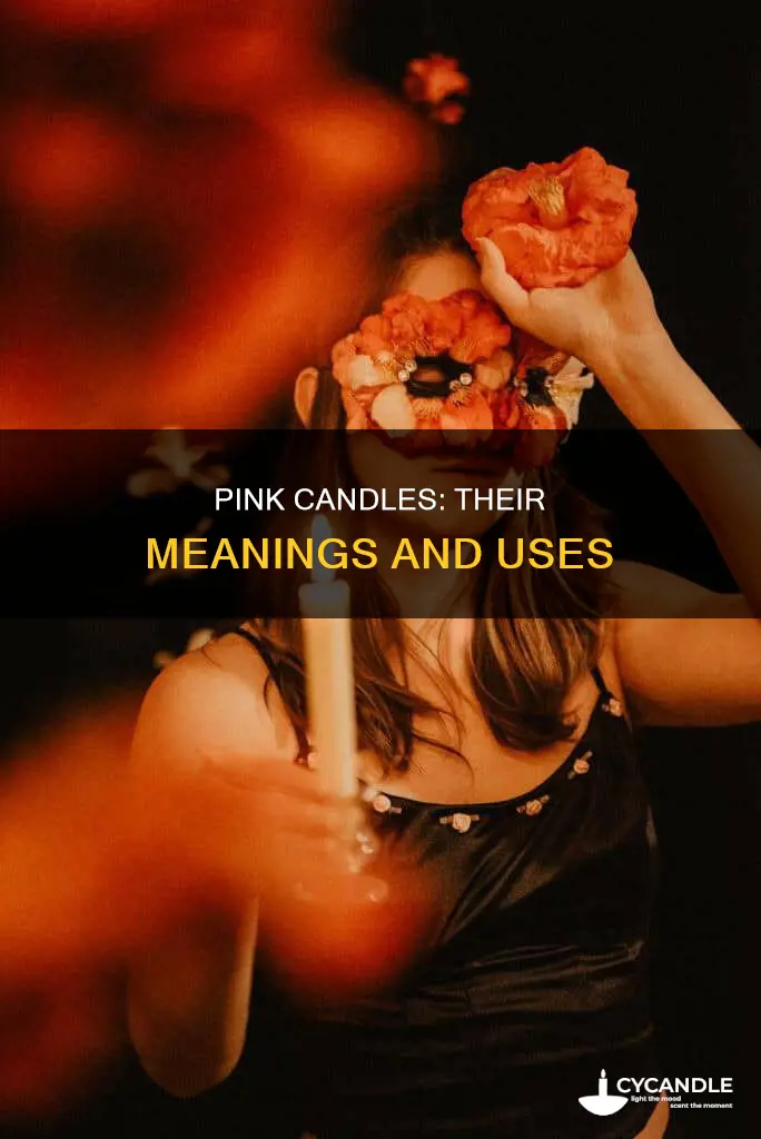what are pink candles for