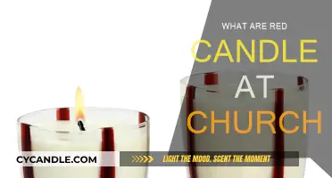 The Significance of Red Candles in Church