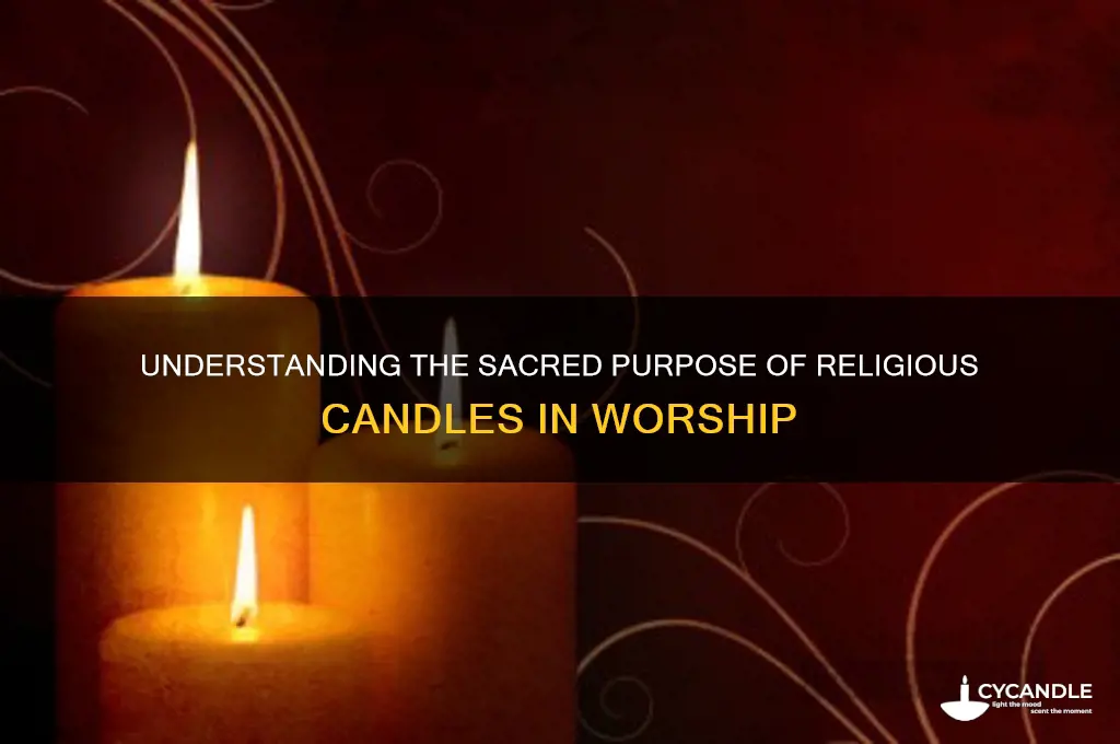 what are religious candles used for