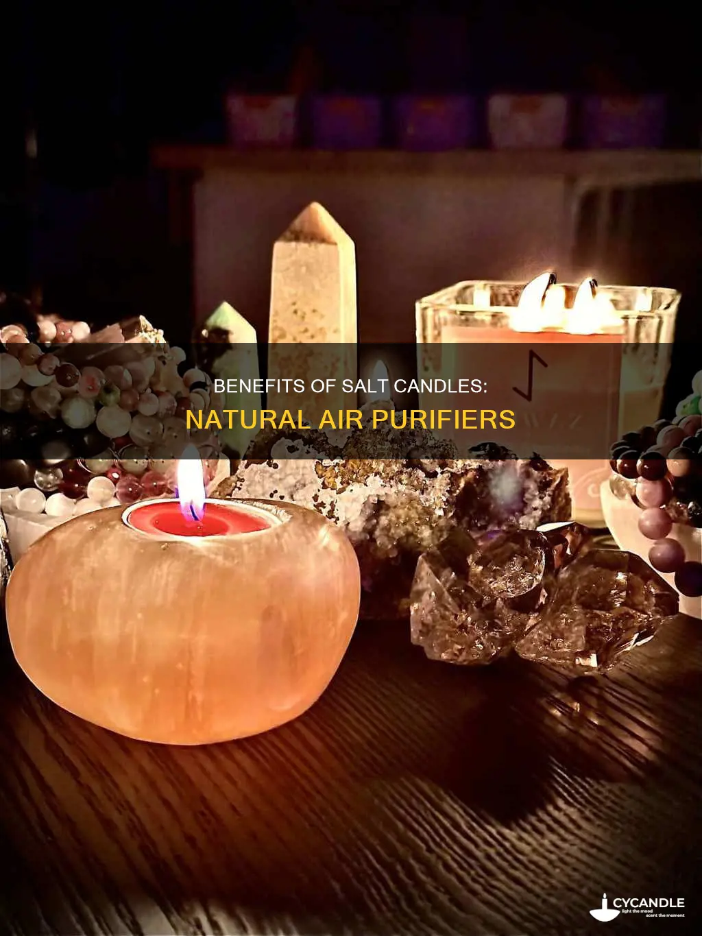what are salt candles good for