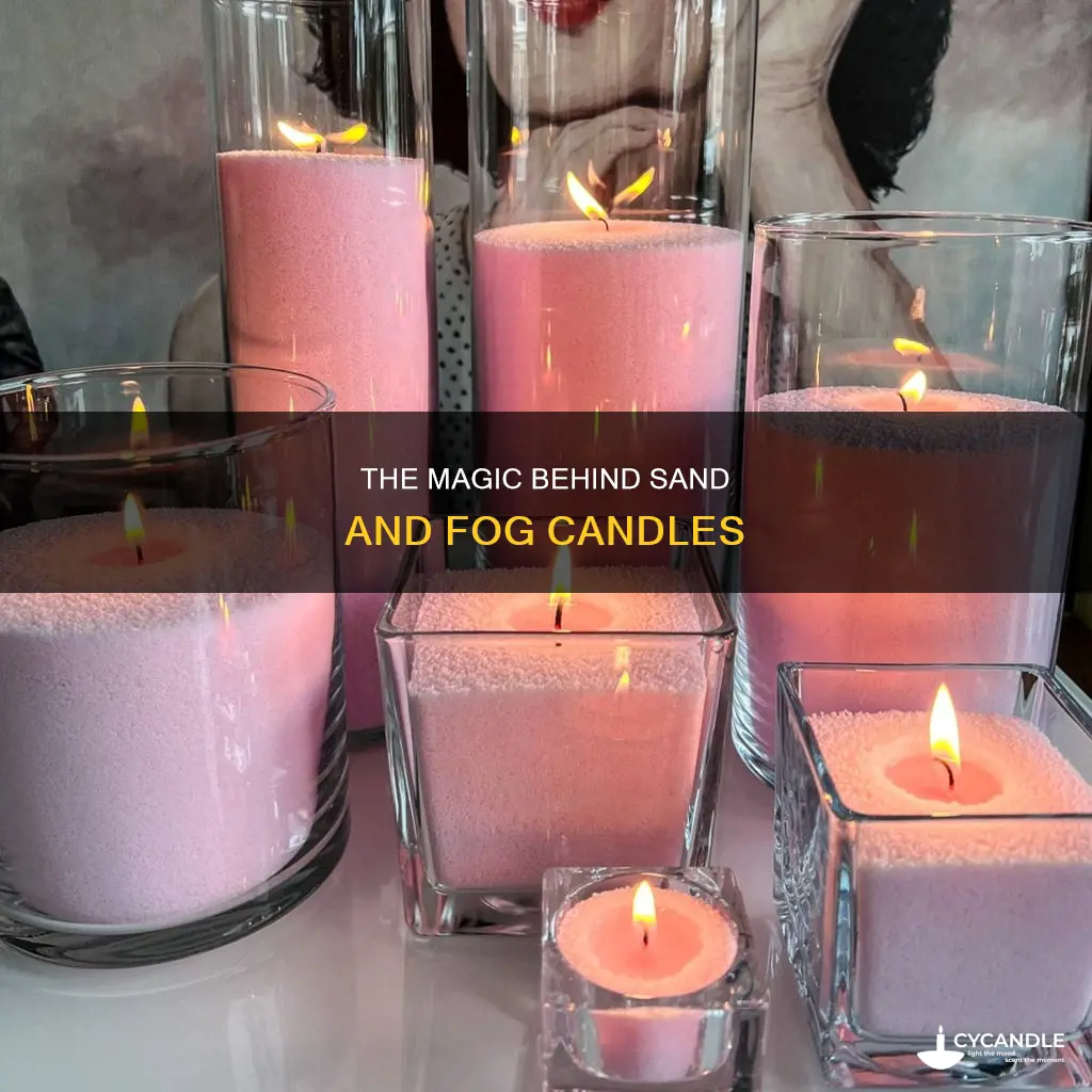 what are sand and fog candles made from