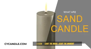 Sand Candles: Unique Crafting with Wax and Sand
