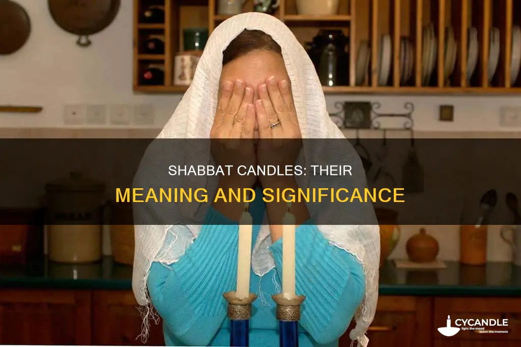 what are shabbat candles