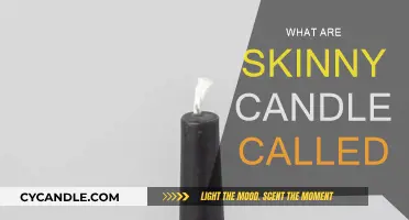 Skinny Candles: What Are These Tall, Thin Candles Called?