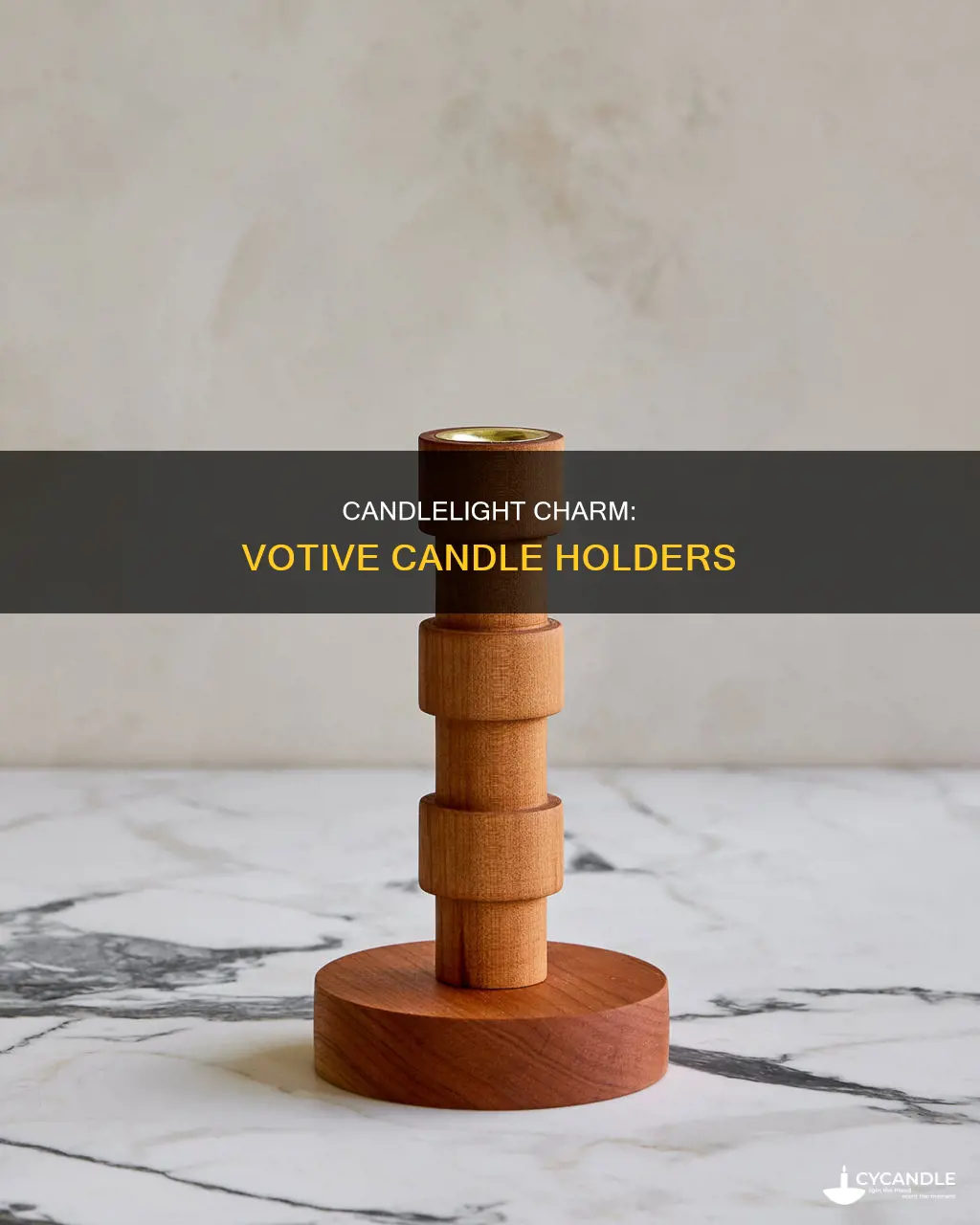 what are small candle holders votive
