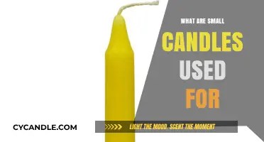Small Candles, Big Uses: Exploring Their Versatile Purposes and Benefits