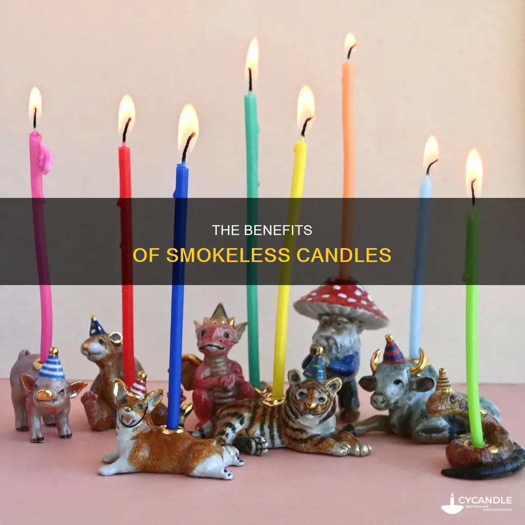what are smokeless candles