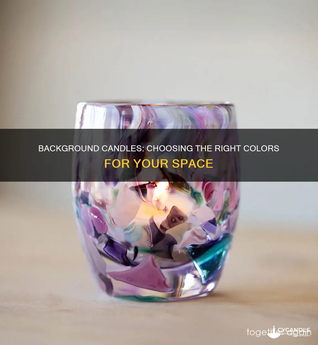 what are some good colors for background candles