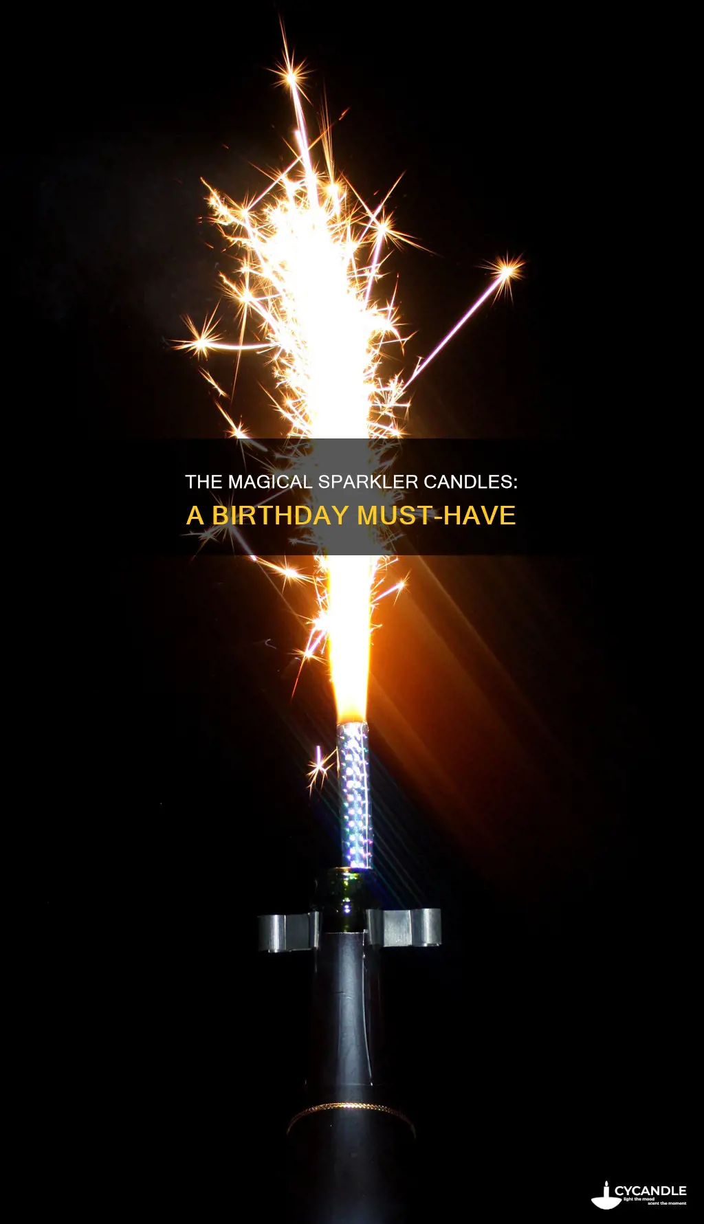 what are sparkler candles