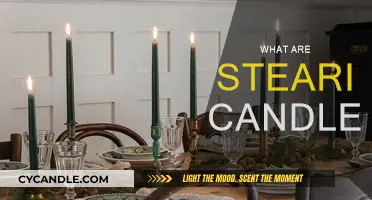 Stearin Candles: Natural, Long-Lasting, and Eco-Friendly