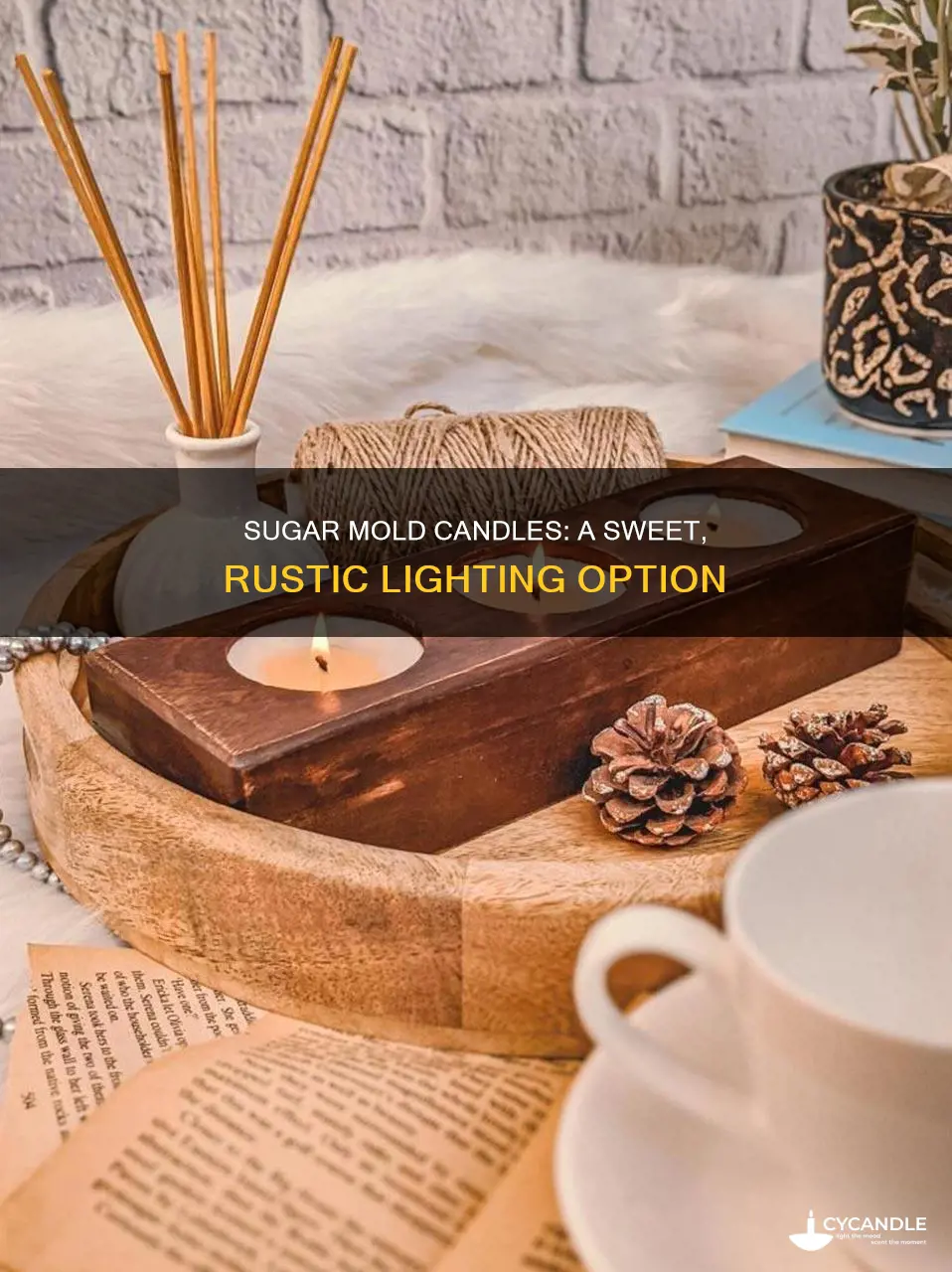 what are sugar mold candles