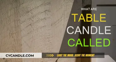 Table Candles: What Are They and Why Use Them?