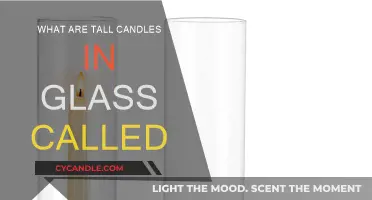 Tall Candles in Glass: What Are They Called?
