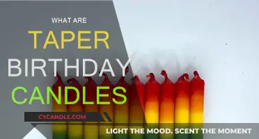Taper Birthday Candles: A Unique Way to Celebrate