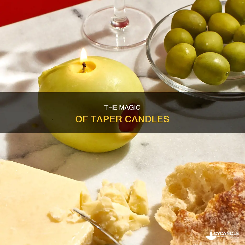 what are tapers candles