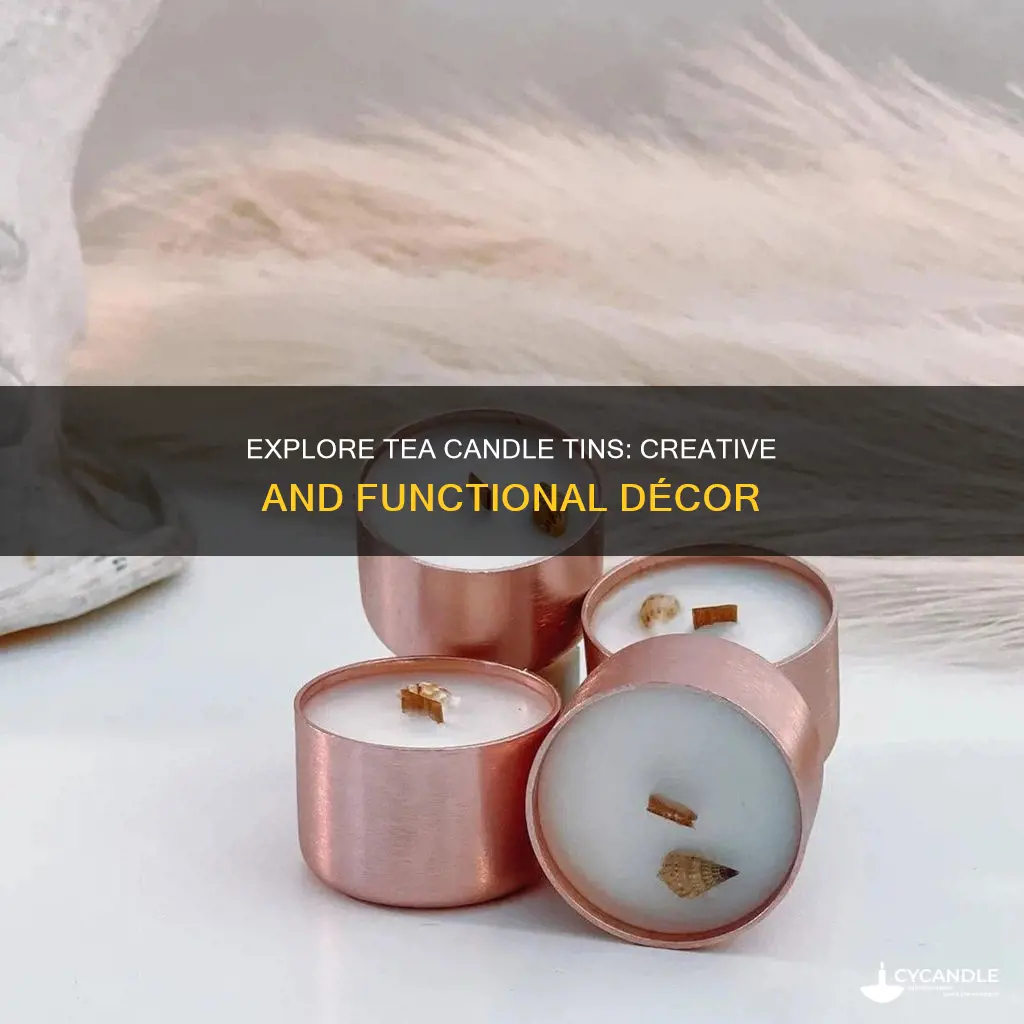 what are tea candle tins