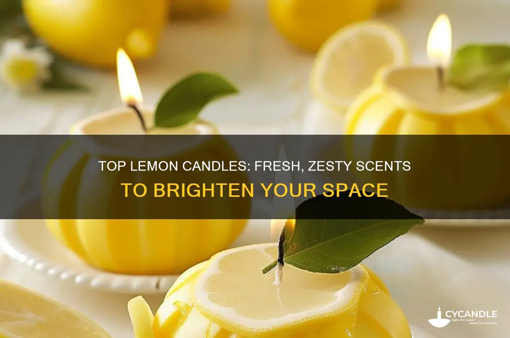 what are teh best lemon candles to get