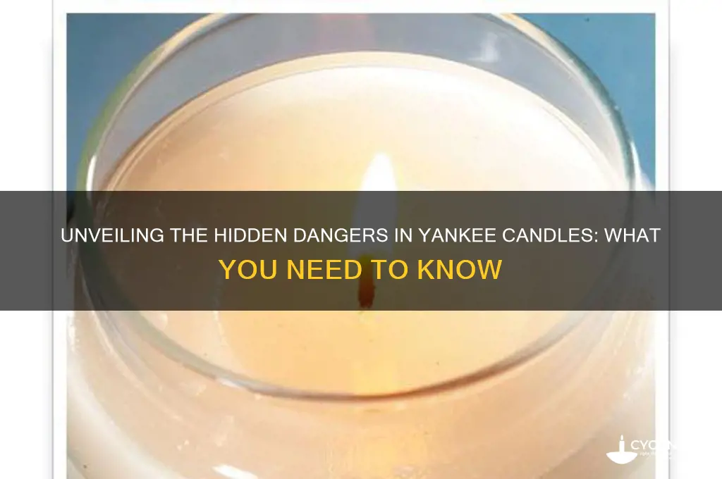 what are the bad things in yankee candles